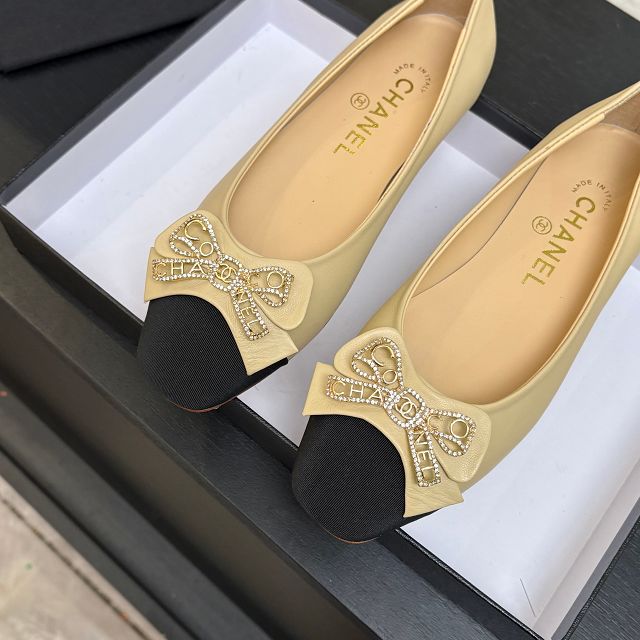 CC original lambskin ballet flats CH00469