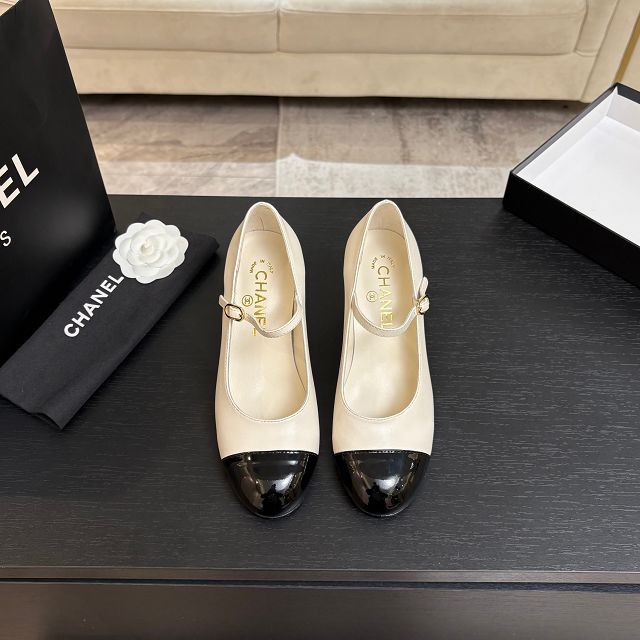 CC original lambskin mary janes CH00449