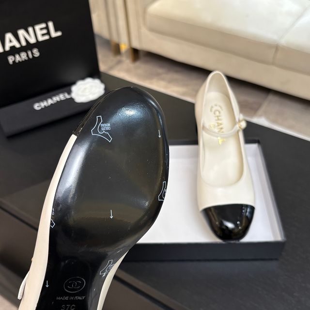 CC original lambskin mary janes CH00449