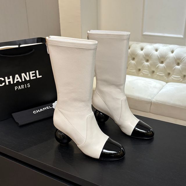 CC original lambskin short boots CH00450