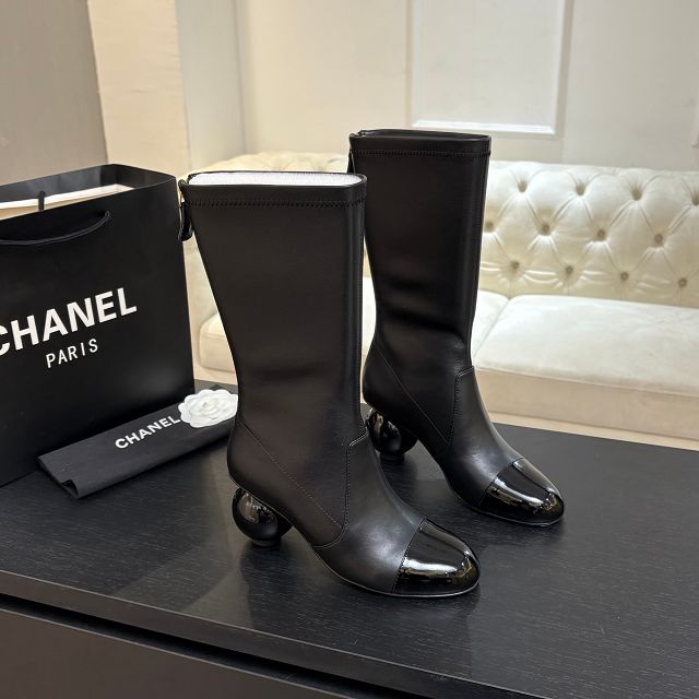 CC original lambskin short boots CH00450