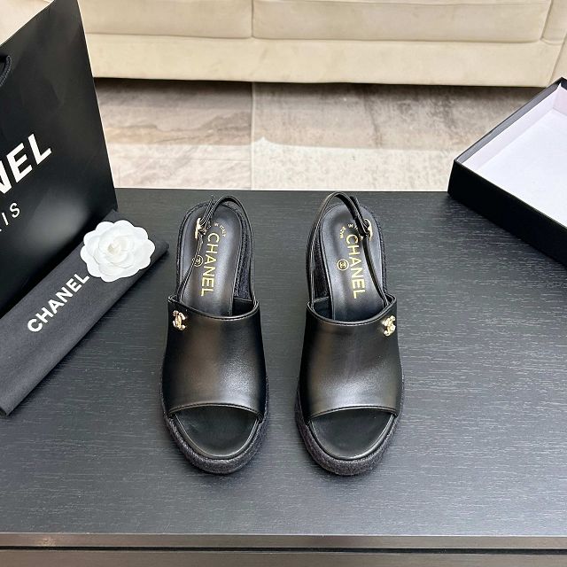 CC original lambskin 110mm sandals CH00474