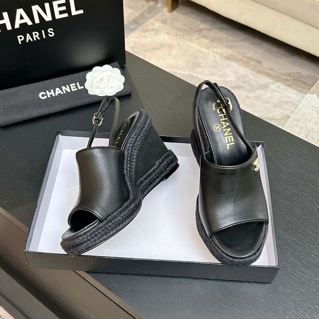 CC original lambskin 110mm sandals CH00474