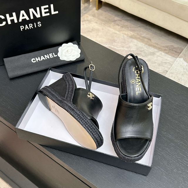CC original lambskin 110mm sandals CH00474