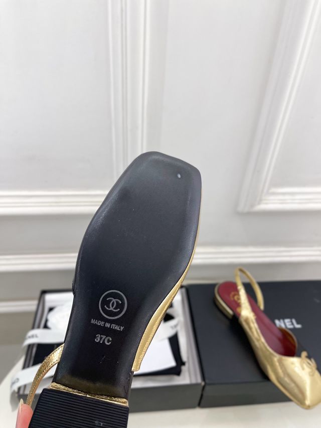 CC original lambskin 25mm slingbacks CH00491
