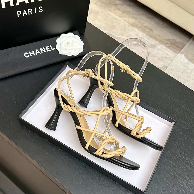 CC original lambskin 70mm sandals CH00489