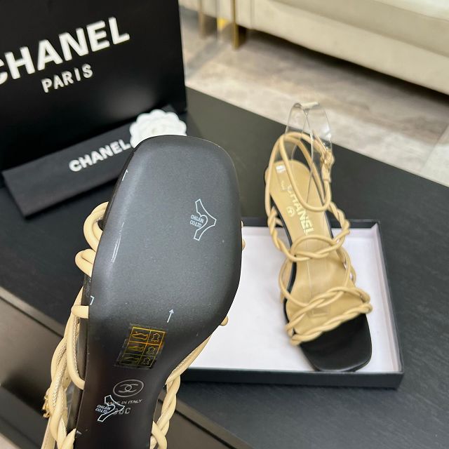 CC original lambskin 70mm sandals CH00489