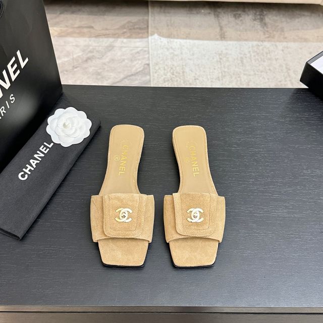 CC original lambskin mules CH00490