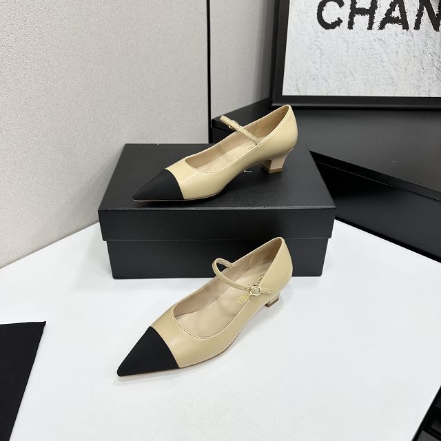 CC original patent calfskin 35mm mary janes CH00486