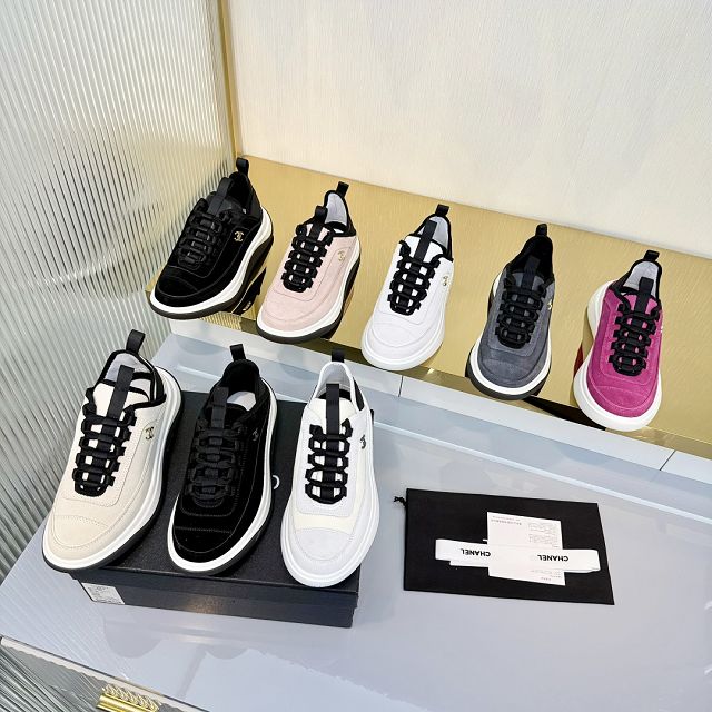 CC original suede calfskin sneakers CH00480