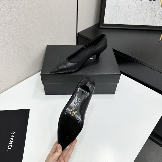 CC original lambskin 35mm pumps CH00505