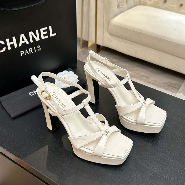 CC original lambskin 110mm sandals CH00530
