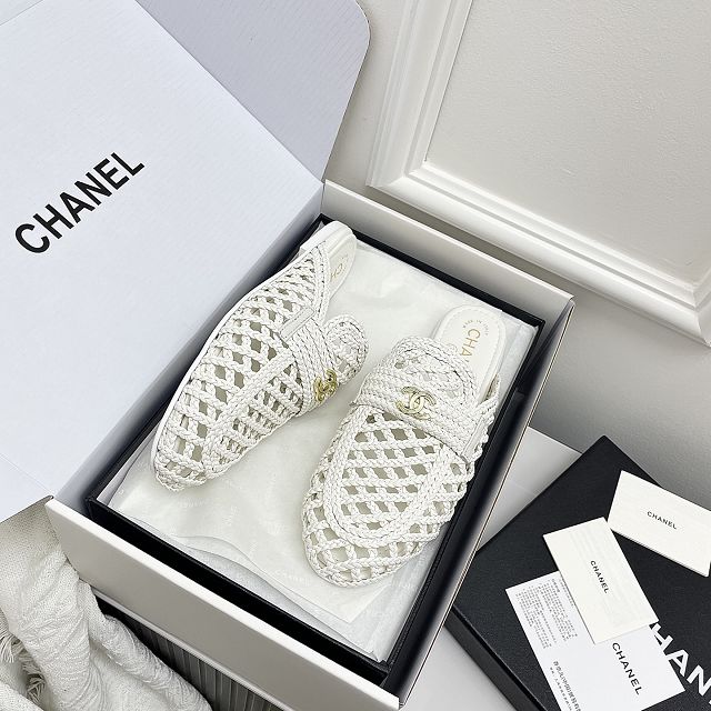 CC original raffia mules CH00525