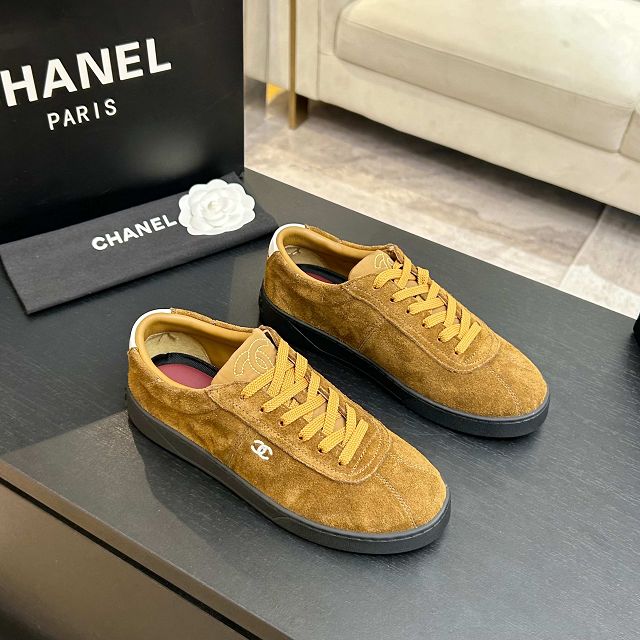 CC original suede calfskin sneakers CH00536