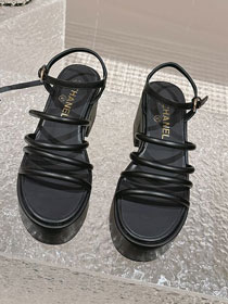 CC lambskin 60mm sandals CH0102