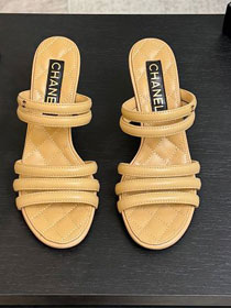 CC original lambskin 65mm sandals CH00436