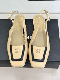 CC original lambskin slingbacks CH00466
